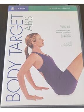 Body Target Abs GAIAM Mind Body Health Flatten & Tone Abs w Rodney Yee Ana Caban